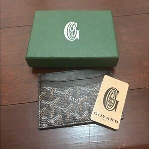 Goyard Black Card Holder